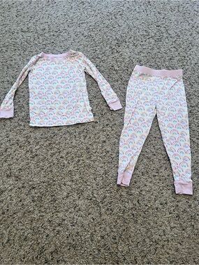Little Sleepies 18-24 Months Pastel Rainbow Pajamas